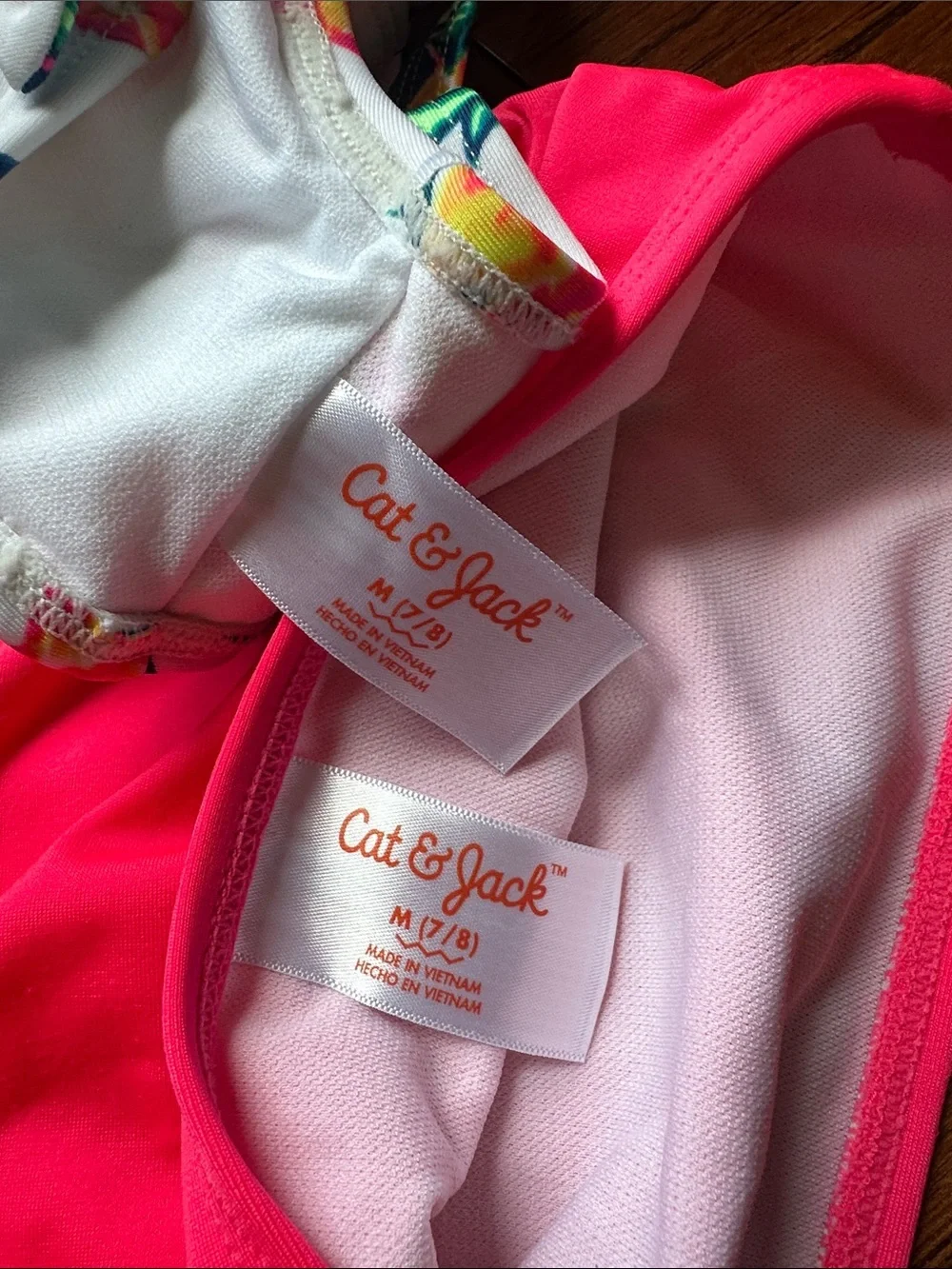 Girls two piece swimsuit set